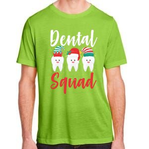 Dental Squad Merry Toothmas Christmas Dentist Tooth Doctor Great Gift Adult ChromaSoft Performance T-Shirt