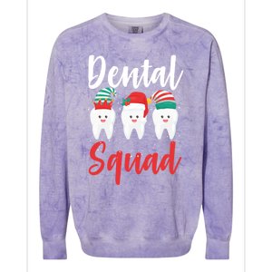 Dental Squad Merry Toothmas Christmas Dentist Tooth Doctor Great Gift Colorblast Crewneck Sweatshirt