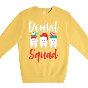 Dental Squad Merry Toothmas Christmas Dentist Tooth Doctor Great Gift Premium Crewneck Sweatshirt