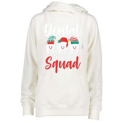 Dental Squad Merry Toothmas Christmas Dentist Tooth Doctor Great Gift Womens Funnel Neck Pullover Hood