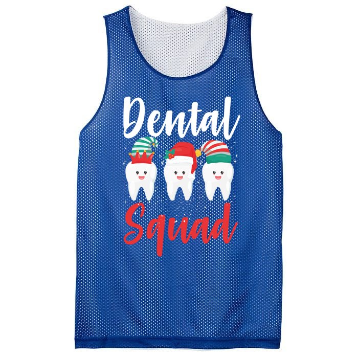 Dental Squad Merry Toothmas Christmas Dentist Tooth Doctor Great Gift Mesh Reversible Basketball Jersey Tank