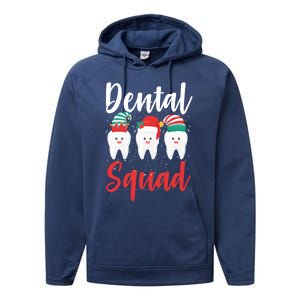 Dental Squad Merry Toothmas Christmas Dentist Tooth Doctor Great Gift Performance Fleece Hoodie