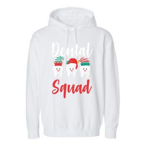 Dental Squad Merry Toothmas Christmas Dentist Tooth Doctor Great Gift Garment-Dyed Fleece Hoodie