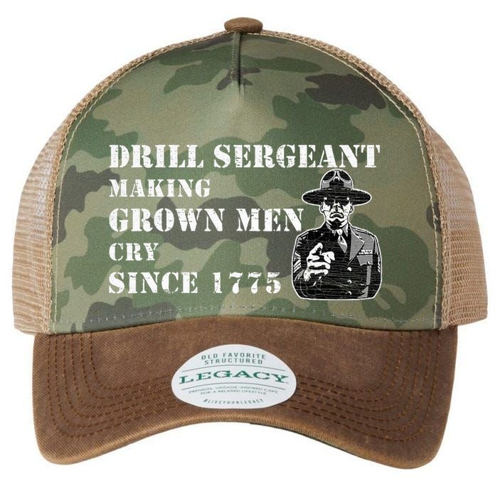 Drill Sergeant Military Drill Team Instructor Bootcamp Gifts Legacy Tie Dye Trucker Hat