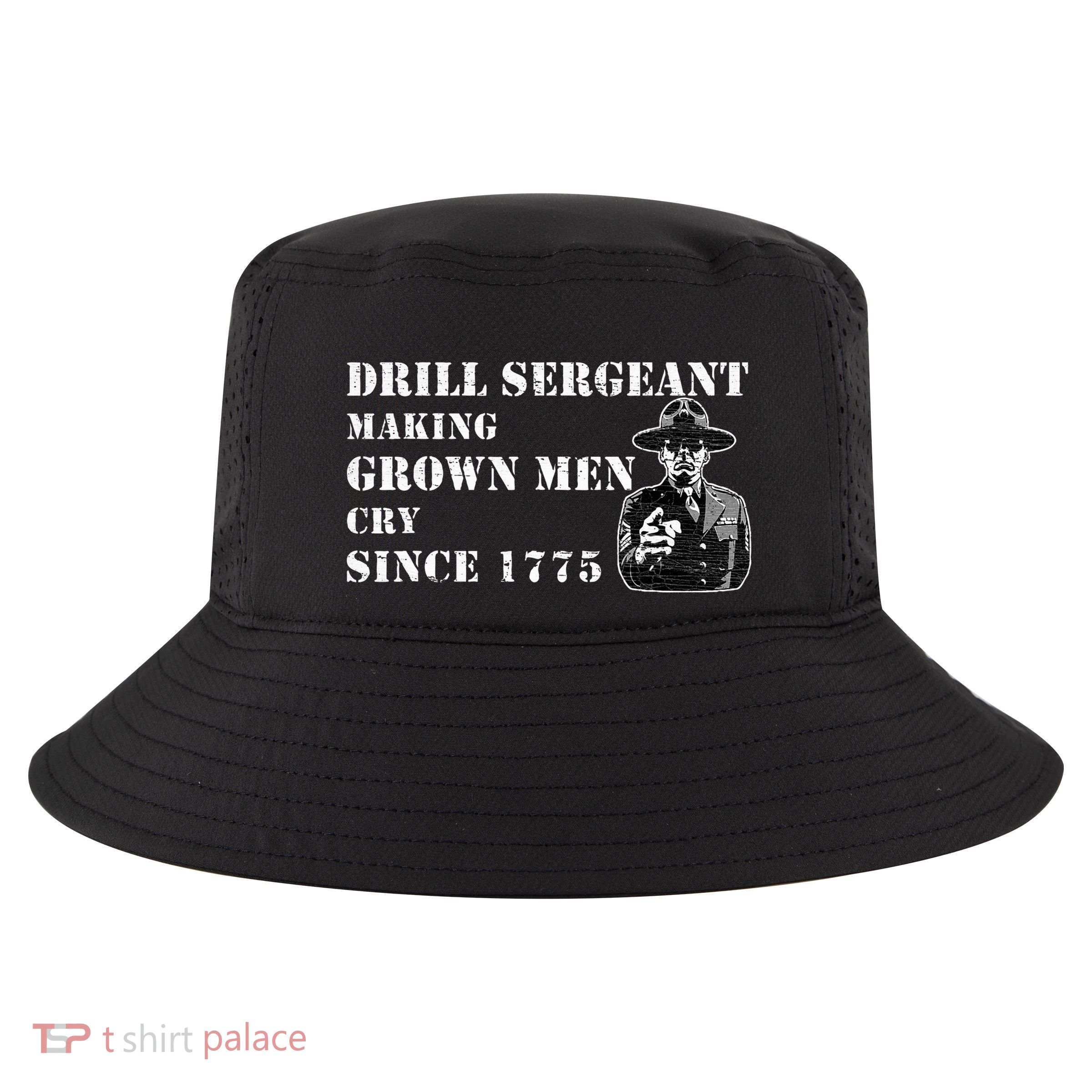 Drill Sergeant Military Drill Team Instructor Bootcamp Gifts Cool Comfort Performance Bucket Hat