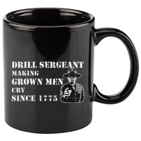 Drill Sergeant Military Drill Team Instructor Bootcamp Gifts 11oz C Handle Ceramic Mug