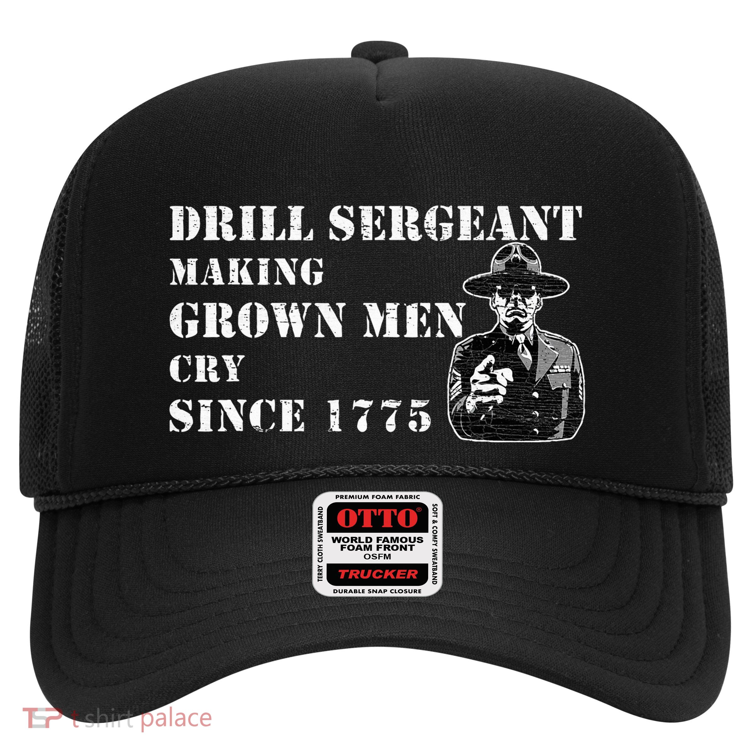 Drill Sergeant Military Drill Team Instructor Bootcamp Gifts Trucker Hat