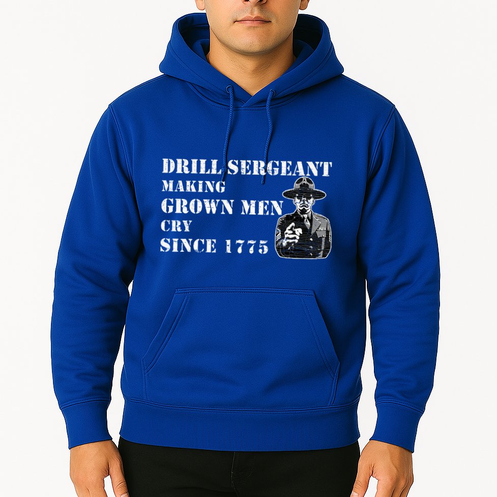 Drill Sergeant Military Drill Team Instructor Bootcamp Gifts Hoodie