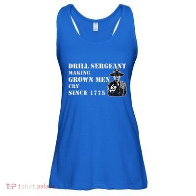 Drill Sergeant Military Drill Team Instructor Bootcamp Gifts Ladies Essential Flowy Tank