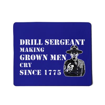 Drill Sergeant Military Drill Team Instructor Bootcamp Gifts Mousepad