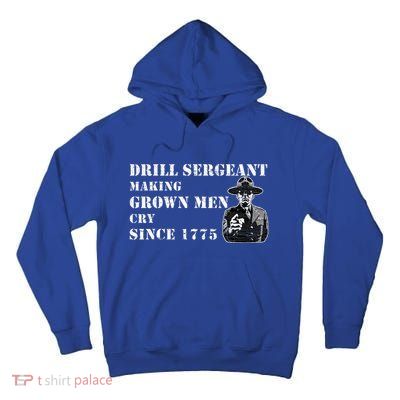 Drill Sergeant Military Drill Team Instructor Bootcamp Gifts Tall Hoodie