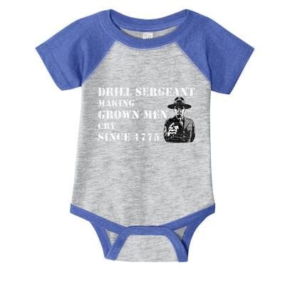 Drill Sergeant Military Drill Team Instructor Bootcamp Gifts Infant Baby Jersey Bodysuit
