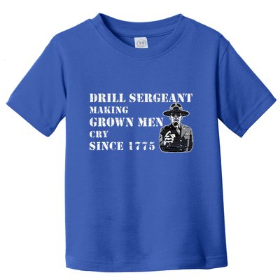 Drill Sergeant Military Drill Team Instructor Bootcamp Gifts Toddler T-Shirt