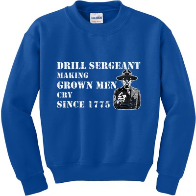 Drill Sergeant Military Drill Team Instructor Bootcamp Gifts Kids Sweatshirt