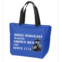 Drill Sergeant Military Drill Team Instructor Bootcamp Gifts Zip Tote Bag