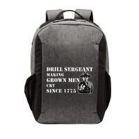 Drill Sergeant Military Drill Team Instructor Bootcamp Gifts Vector Backpack