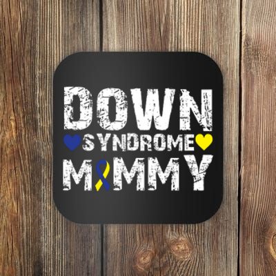 Down Syndrome Mommy Family Matching For Down Syndrome Awareness Gift Coaster