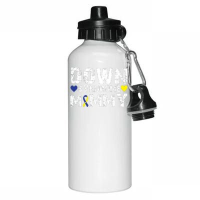 Down Syndrome Mommy Family Matching For Down Syndrome Awareness Gift Aluminum Water Bottle