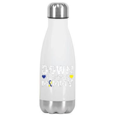 Down Syndrome Mommy Family Matching For Down Syndrome Awareness Gift Stainless Steel Insulated Water Bottle