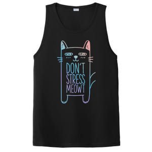 Dont Stress Meowt Gift For Cat Owners Cat Themed Gift PosiCharge Competitor Tank