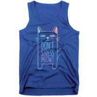 Dont Stress Meowt Gift For Cat Owners Cat Themed Gift Tank Top