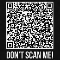 DonT Scan Me! Qr Scan Me Joke Funny Middle Finger Ladies PosiCharge Tri-Blend Wicking Tank