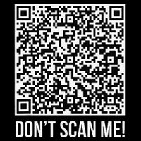 DonT Scan Me! Qr Scan Me Joke Funny Middle Finger Drawstring Bag