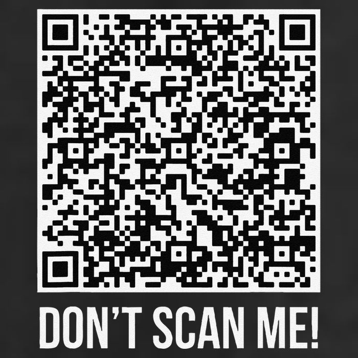 DonT Scan Me! Qr Scan Me Joke Funny Middle Finger 25L Jumbo Tote