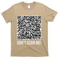 DonT Scan Me! Qr Scan Me Joke Funny Middle Finger T-Shirt