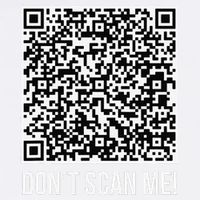 DonT Scan Me! Qr Scan Me Joke Funny Middle Finger Garment-Dyed Sweatshirt
