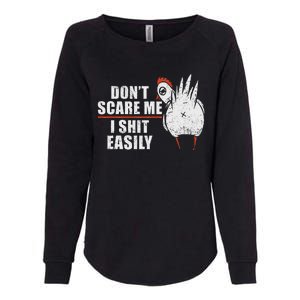 DonT Scare Me I Shit Easily Womens California Wash Sweatshirt