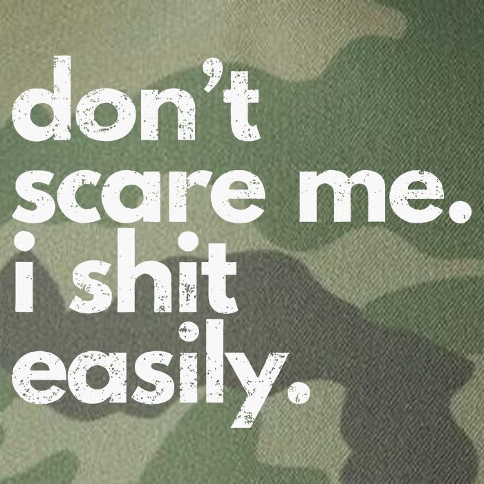 DonT Scare Me I Shit Easily Funny Sarcasm Quote Legacy Tie Dye Trucker Hat