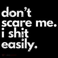 DonT Scare Me I Shit Easily Funny Sarcasm Quote Hooded Wearable Blanket