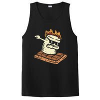 Dabbing Smore Marshmallow Cute Dance Camping PosiCharge Competitor Tank