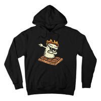 Dabbing Smore Marshmallow Cute Dance Camping Tall Hoodie