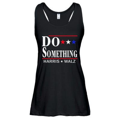 Do Something Michelle Obama Kamala Harris Tim Walz 2024 Gift Ladies Essential Flowy Tank