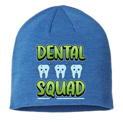 Dental Squad Meaningful Gift Sustainable Beanie