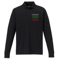 Dear Santa My Sister Is The Naughty One Funny Christmas Performance Long Sleeve Polo