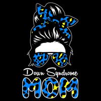 Down Syndrome Mom Hair Bun Impact Tech Backpack