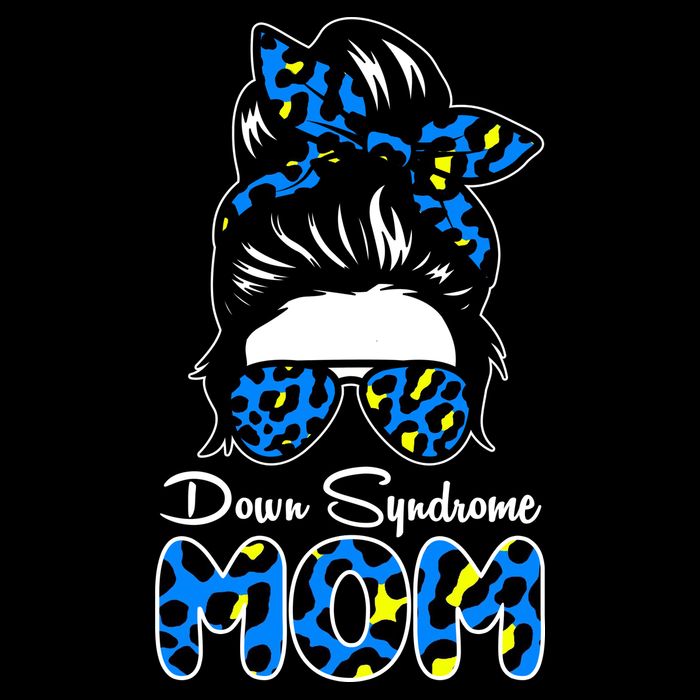Down Syndrome Mom Hair Bun Impact Tech Backpack