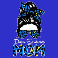 Down Syndrome Mom Hair Bun Baby Bodysuit