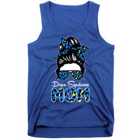 Down Syndrome Mom Hair Bun Tank Top