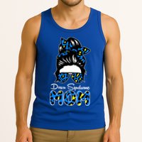 Down Syndrome Mom Hair Bun Tank Top