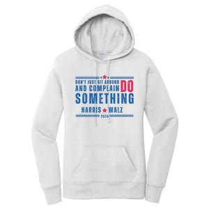 Do Something Michelle Obama Dnc Speech Harris Walz 2024 Women's Pullover Hoodie