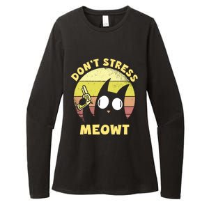 Dont Stress Meow Kitty Ca Dont Stress Meowt Gift Womens CVC Long Sleeve Shirt