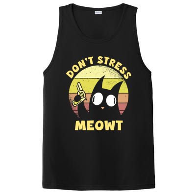 Dont Stress Meow Kitty Ca Dont Stress Meowt Gift PosiCharge Competitor Tank