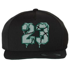 Dripping Sauce Matching Oxidized Green 4s Wool Snapback Cap