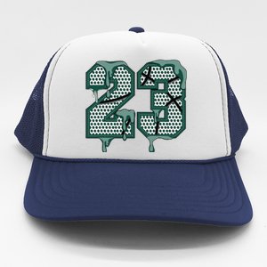 Dripping Sauce Matching Oxidized Green 4s Trucker Hat