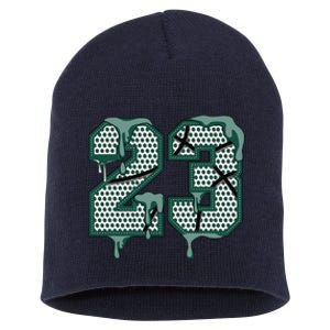 Dripping Sauce Matching Oxidized Green 4s Short Acrylic Beanie