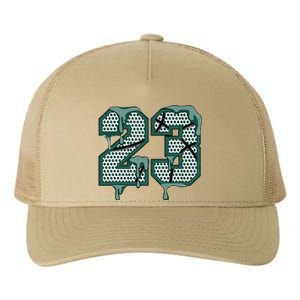 Dripping Sauce Matching Oxidized Green 4s Yupoong Adult 5-Panel Trucker Hat